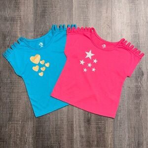 New Bundle of 2 Baby & Toddler Girls Size 18 Months Active Tops
